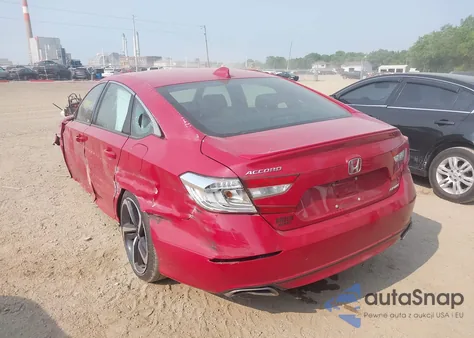 2018 Honda Accord Sport z USA, uszkodzony, nr VIN 1HGCV1F38JA177334